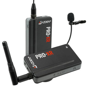 Azden AZDEN-PRO-XR 2.4GHz Digital Wireless Mic System w/ Signal Redundancy