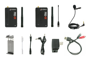 Azden AZDEN-PRO-XR 2.4GHz Digital Wireless Mic System w/ Signal Redundancy