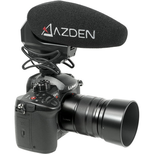 Azden AZDEN-SMX-30 Stereo/Mono Switchable Video Mic w/ +20dB Boost