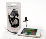 Azden EX-503i Pro Studio Lapel Mic w/ TRRS Plug for iOS & Android