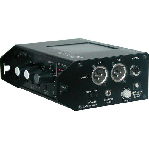 Azden FMX-22 Professional Portable Mixer w/ 2 XLR Inputs