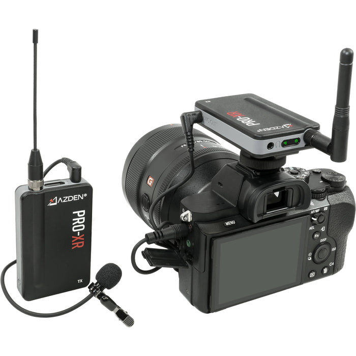 Azden PRO-XR 2.4GHz Digital Wireless Mic System w/ Signal Redundancy