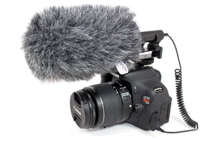 Azden SWS-100 5" Foam/Furry Combo Windshield for Azden Shotguns