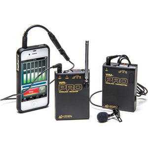 Azden WLX-PRO+I VHF Wireless Microphone System w/ TRRS Adapter
