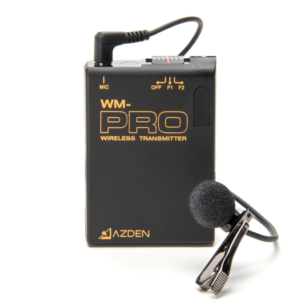 Azden WL/T-PRO VHF Wireless Transmitter w/ EX-503 Lapel Microphone