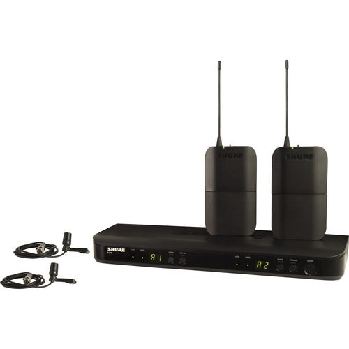 Shure BLX188/CVL - Wireless Dual Presenter System with two CVL Lavalier Microphones (H10 Band: 542-572 MHz)