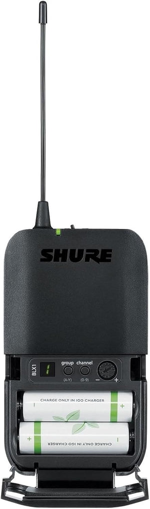 Shure BLX1 - Bodypack Transmitter (H10 Band: 542-572 MHz)