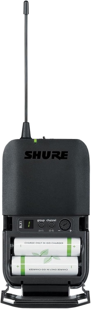 Shure BLX1 - Bodypack Transmitter (H9 Band: 512-542 MHz)