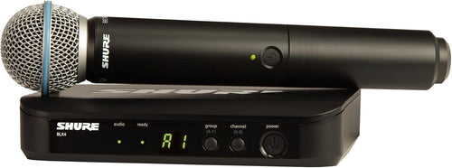 Shure BLX24/B58 - Wireless Vocal System with Beta 58A (H9 Band: 512-542 MHz)