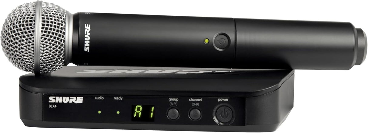 Shure BLX24/SM58 - Wireless Vocal System with SM58 (H9 Band: 512-542 MHz)