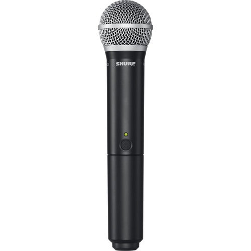 Shure BLX2/PG58 - Handheld Transmitter with PG58 Capsule (H10 Band: 542-572 MHz)