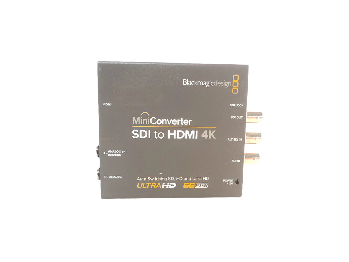 Blackmagic Design CONVMBSH4K SDI to HDMI 4K Auto-Switching SD/HD/UltraHD Mini Converter
