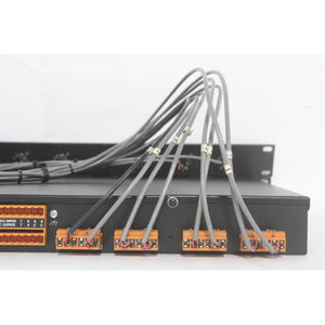 BSS 9008 Networked Signal Processor w/ (8) XLR Output Panel