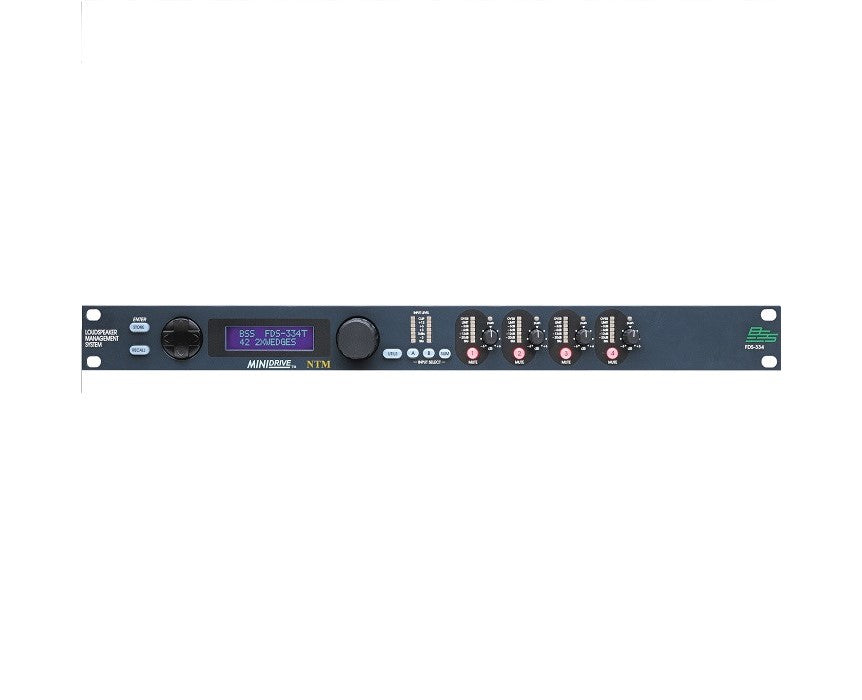 BSS FDS-334T Mini Drive Loudspeaker Management System – AVGear.com