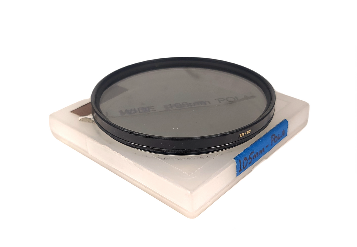 B+W 105MM TOP-POL Round Filter Lens in Case