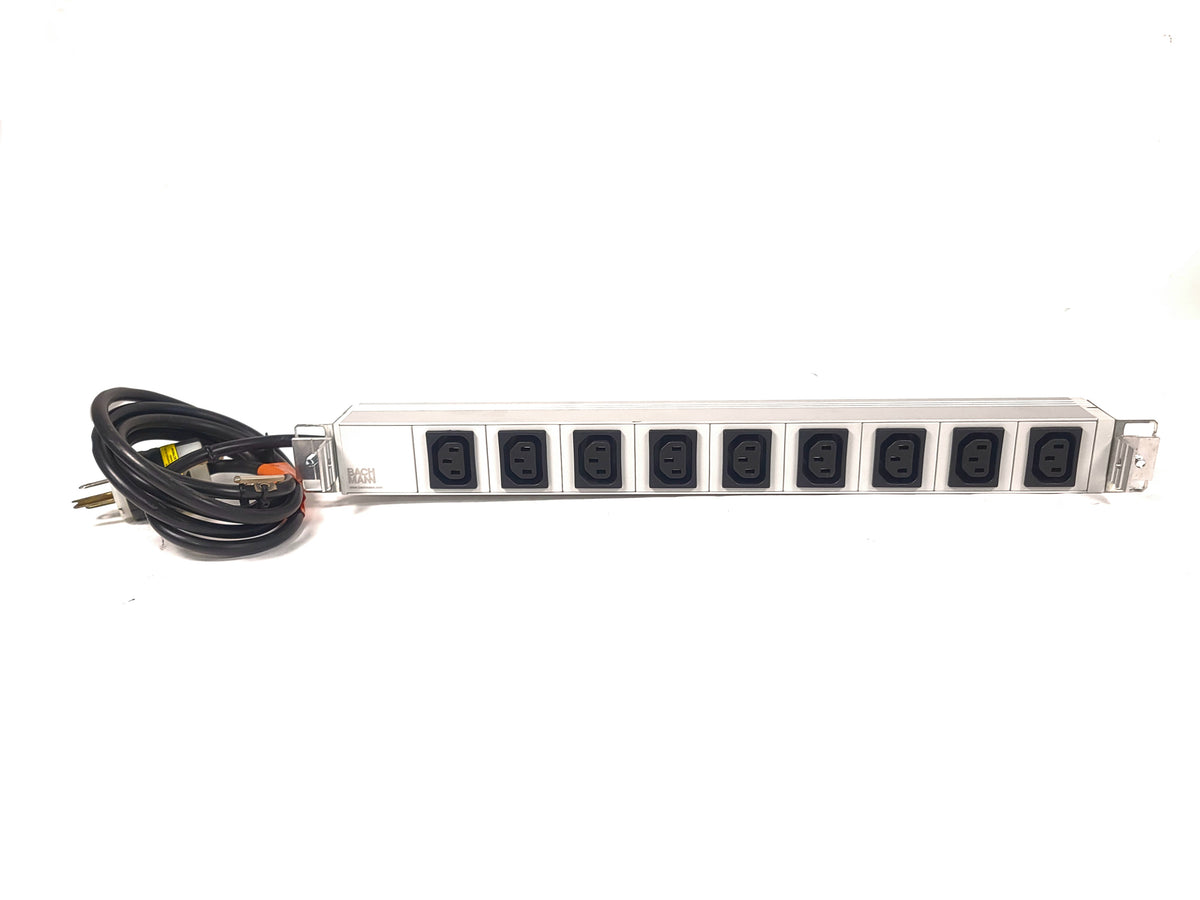 BachMann 9 Socket RU Power Strip