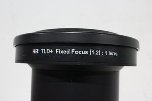 Barco HB TLD+ Fixed Focus (1.2:1) Projector Lens w/ Lens Covers