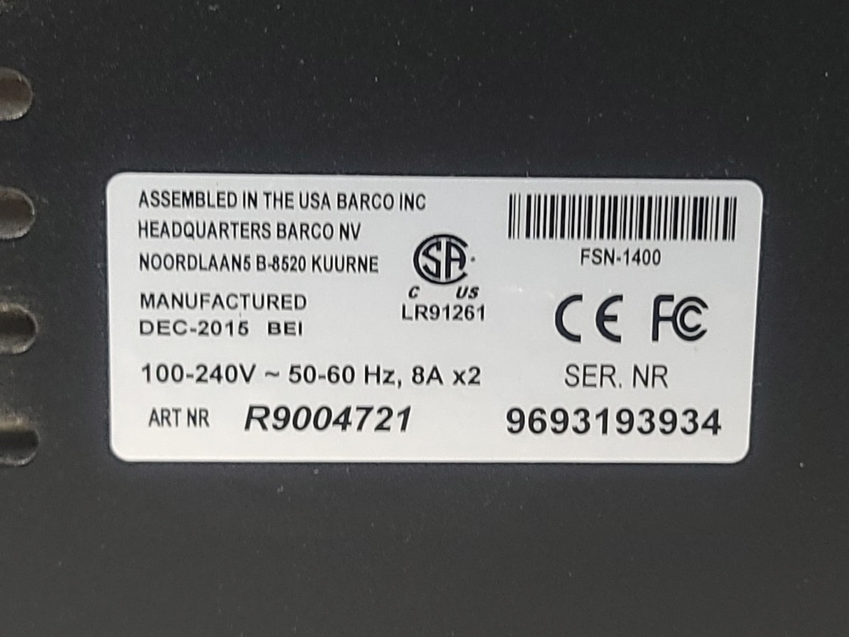 Barco FSN-1400 Video Processor