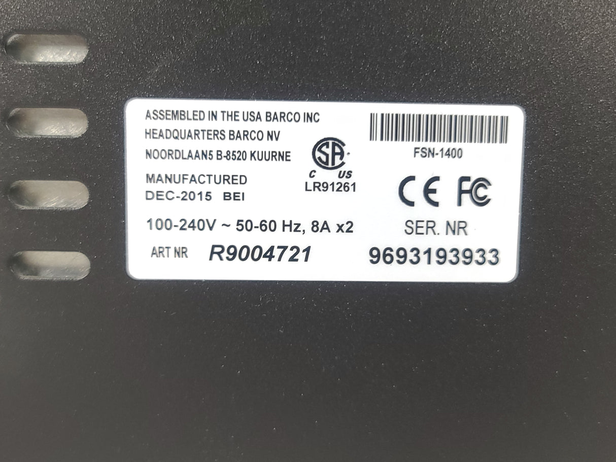 Barco FSN-1400 Video Switcher