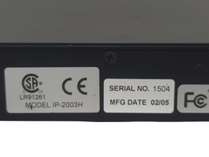Barco Folsom IP-2003H Image Pro HD Video Converter/Scaler System (NO OUTPUT)