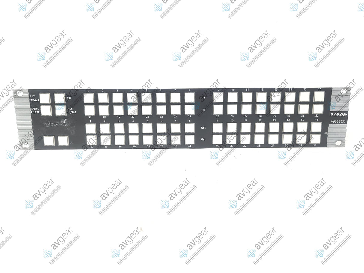 Barco MatrixPRO-II 16x16 RGB Switcher w/ Barco MP3G-3232 Processor Panel