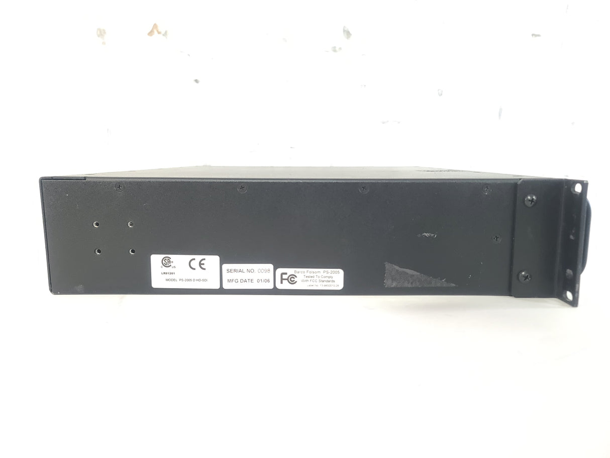 Barco PS-2005 D HD-SDI PresentationPRO-II Video Switcher