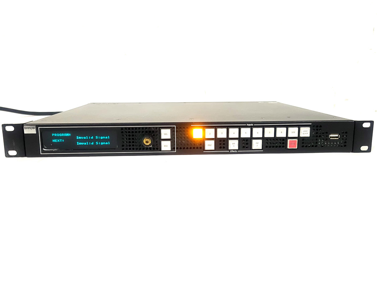 Barco R9004688 PDS‑902 Digital Switcher in Hard Carrying Case