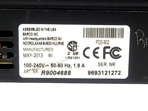 Barco R9004688 PDS‑902 Digital Switcher in Hard Carrying Case