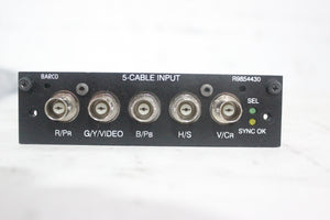 Barco R9854430 5 Cable SDI Input Card For FLM and CLM Projectors