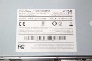 Barco R9861006BNA ClickShare CSC-1 Wireless Base Station