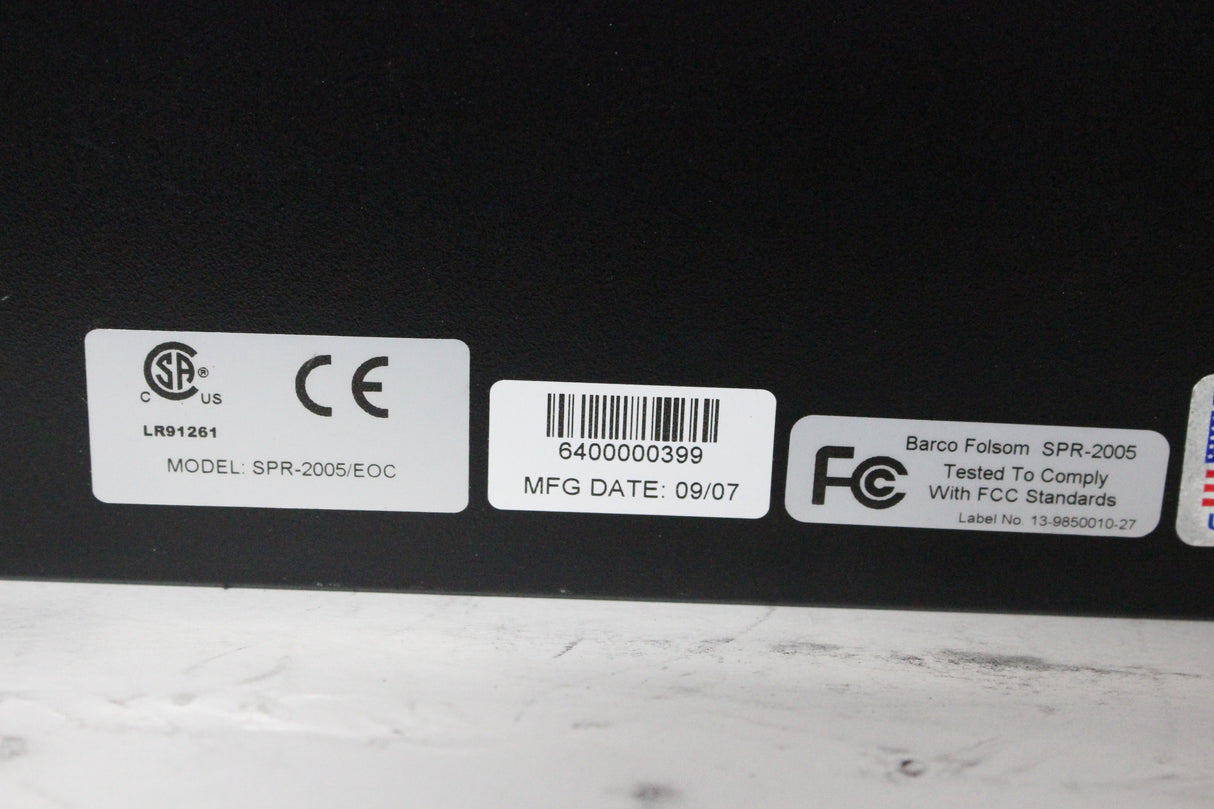 Barco SPR-2005/EOC HD ScreenPro II HD Video Switcher