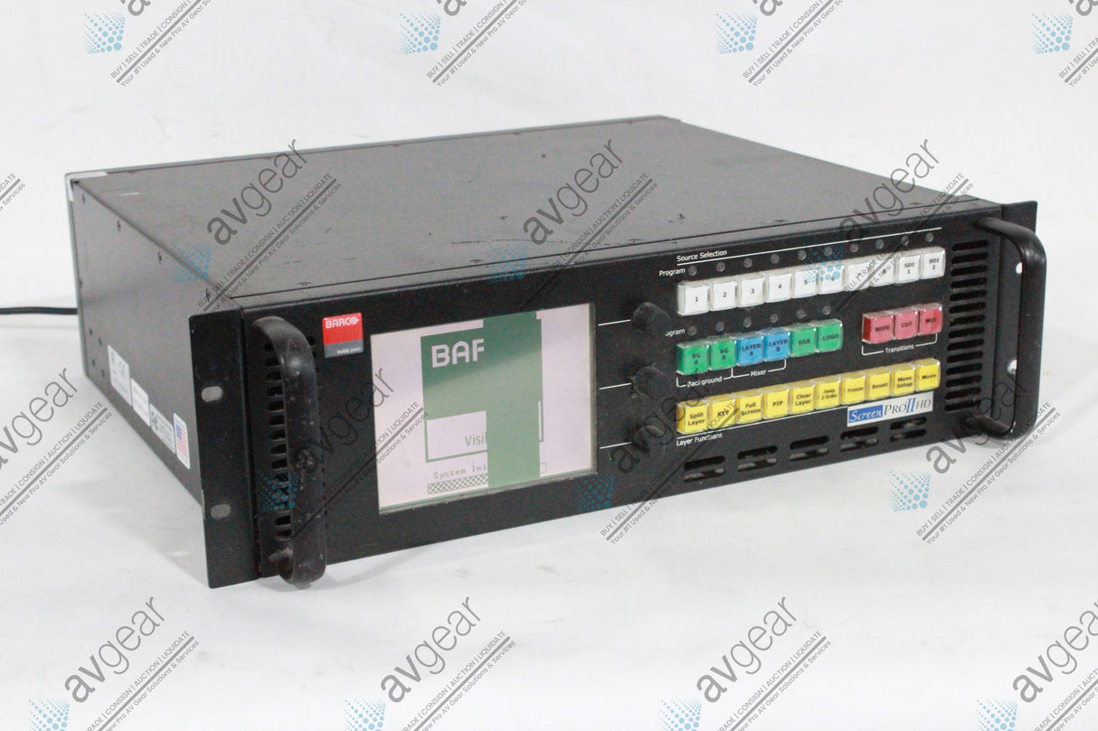 Barco Screen Pro II SPR-2005 HD EOC Video Switcher (Broken Screen)