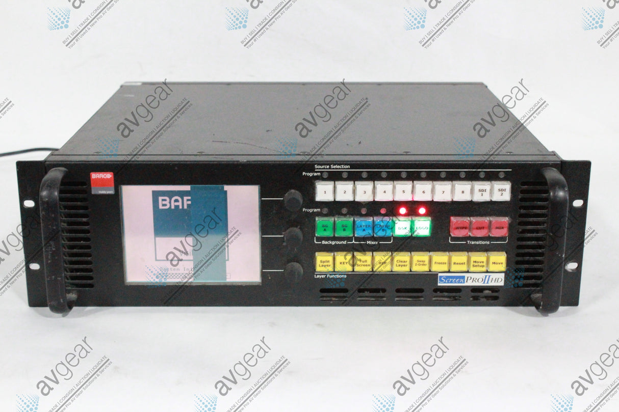 Barco Screen Pro II SPR-2005 HD EOC Video Switcher (Broken Screen)