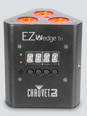 CHAUVET DJ EZWedge Tri Battery-Powered RGB LED Wash Light