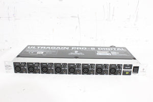 Behringer ADA8000 Ultragain PRO-8 Digital 8-Channel A/D &amp; D/A Converter (FOR PARTS)