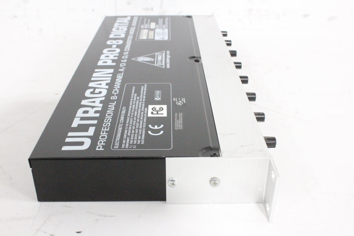 Behringer ADA8000 Ultragain PRO-8 Digital 8-Channel A/D &amp; D/A Converter (FOR PARTS)