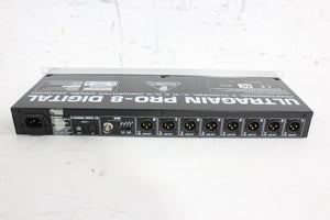 Behringer ADA8000 Ultragain PRO-8 Digital 8-Channel A/D &amp; D/A Converter (FOR PARTS)