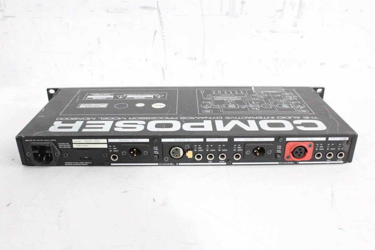 Behringer Composer MDX 2000 Audio Interactive Dynamics Processor
