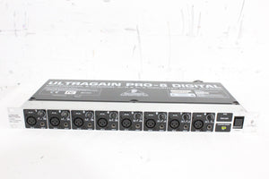 Behringer ADA8000 Ultragain PRO-8 Digital 8-Channel A/D & D/A Converter