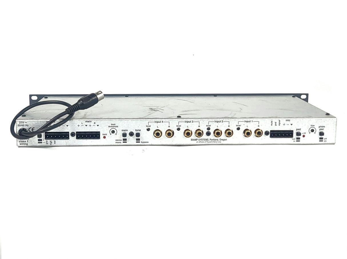 Biamp Advantage SPM412e Stereo Preamp Mixer