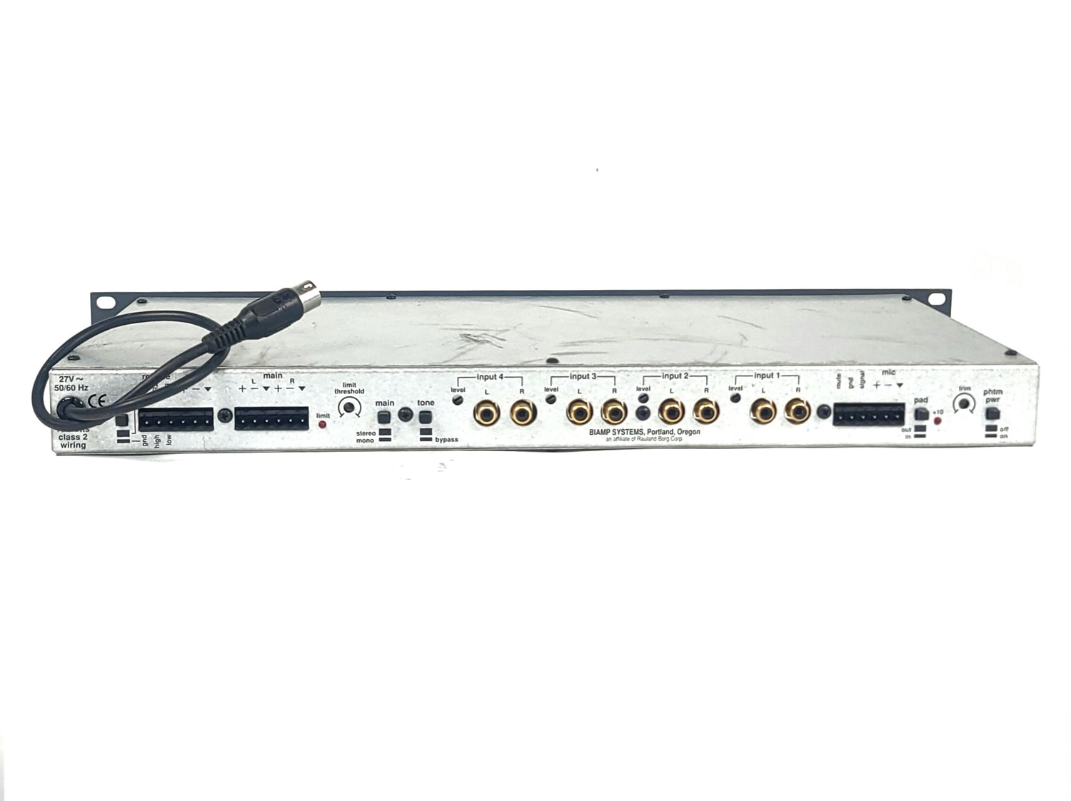Biamp Advantage SPM412e Stereo Preamp Mixer