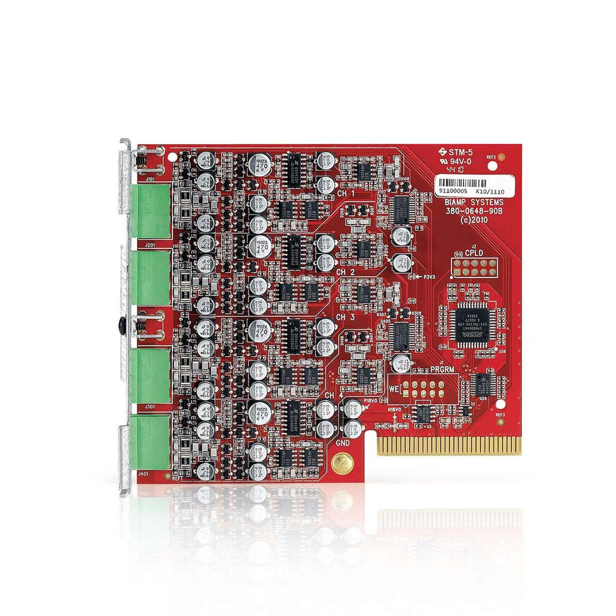 Biamp Tesira Sic-4 4-Channel Mic/Line Modular Analog Input Card ...
