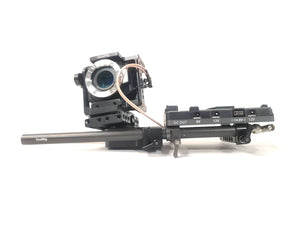 Blackmagic Design SmallRig Studio Camera w/ (1) Feelworld FW279S 7" 4K Ultra-Bright Monitor, (1) Panasonic H-HS12035 Lens, & (1) Panasonic H-PS45175 Lens in Lykus Hard Case