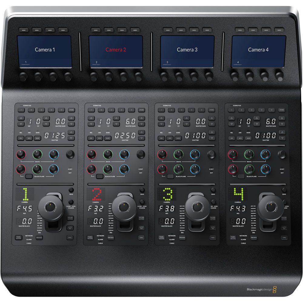 Process Camera Controls Blackmagic Design ATEMCCP ATEM Camera Control Panel – AVGear.com