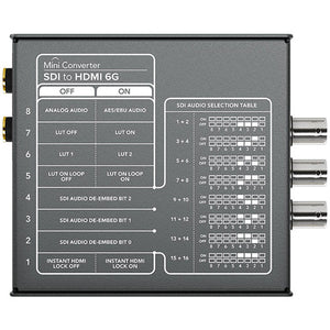 Blackmagic Design BMD-CONVMBSH4K6G Mini Converter - SDI to HDMI 6G