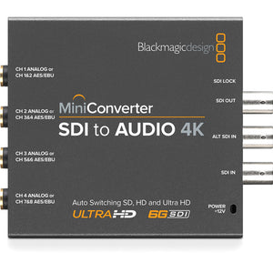 Blackmagic Design BMD-CONVMCSAUD4K Mini Converter - SDI to Audio 4K