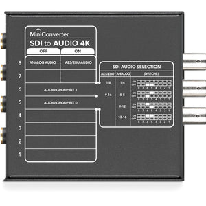 Blackmagic Design BMD-CONVMCSAUD4K Mini Converter - SDI to Audio 4K