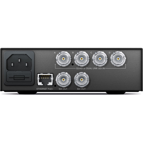 Blackmagic Design BMD-CONVNTRM/DB/SDIQD Teranex Mini – 12G-SDI to Quad SDI