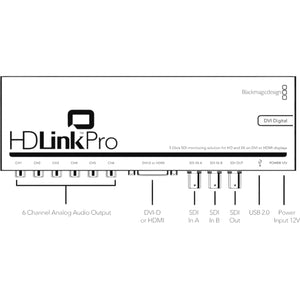 Blackmagic Design BMD-HDL-DVI HDLink - HDTV Resolution Video Monitoring on DVI-D Computer Monitors