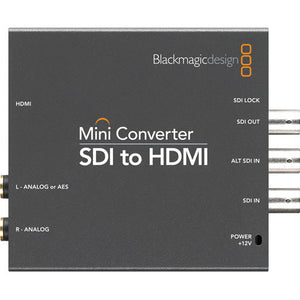 Blackmagic Design CONVMCAUDS4K Mini Converter Audio to SDI 4K Signal Converter